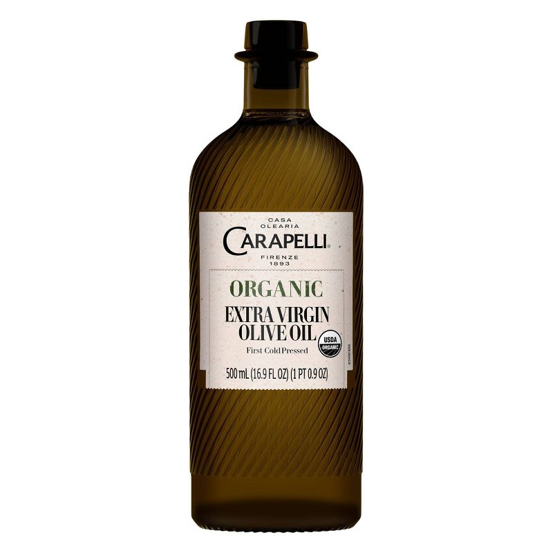 Carapelli 100% Organic Extra Virgin Olive Oil - 16.9 fl oz, 1 of 10
