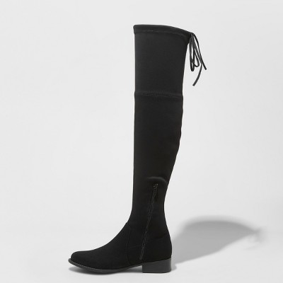 black over the knee boots target
