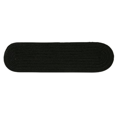 Colonial Mills Boca Raton - Black Stair Tread Set, 13 Pcs