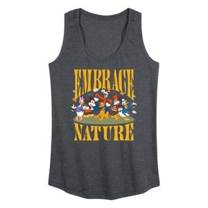 Women's - Disney - Embrace Nature Graphic Racerback Tank - 1 of 4