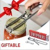 Hands with Keychain Bottle Cap Opener. Jar Gripper Tight Lid Opener and Bottle Opener Kitchen Gadgets - 4 of 4