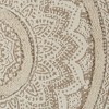 Design Imports Medallion Textured Fringe - Stone - 4 X 6 Ft - 3 of 4