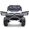 24V 2 Seater Kids Ride On Truck Mercedes-Benz, Licensed Electric Car, 4x75W Motor, Remote Control, Spring Suspension - 2 of 4
