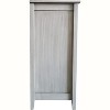 Kings Brand Furniture - Folsom Wood Console Table/Accent Cabinet, Wash Gray - 4 of 4