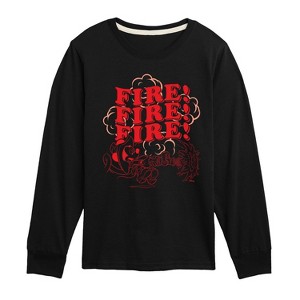 Boys' - Disney - Firefighter Mickey Long Sleeve Graphic T-Shirt - 1 of 4