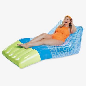 Funsicle Squiggle Chaiser Lounge - 1 of 4