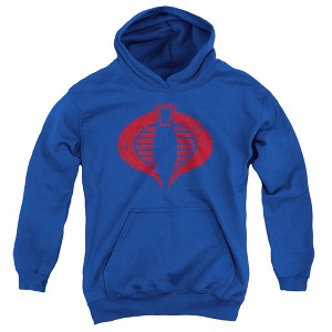 Boys’ G.I. Joe Cobra Logo Hooded Sweatshirt - 1 of 4