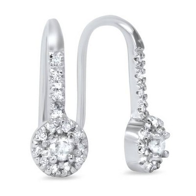 Pompeii3 5/8ct Diamond Earrings White Gold