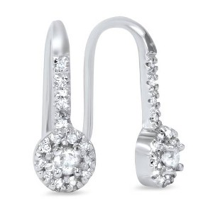 Pompeii3 5/8ct Diamond Earrings White Gold - 1 of 3