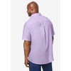 KingSize Men's Big & Tall Tall Wrinkle-Free Short-Sleeve Oxford Dress Shirt - 2 of 4
