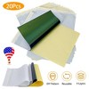 iMountek "20Pcs A4 Tattoo Transfer Paper Kit, 4 Layers Skin Tattoo Stencil Paper for DIY Tattooing" Blue & Yellow - 3 of 4