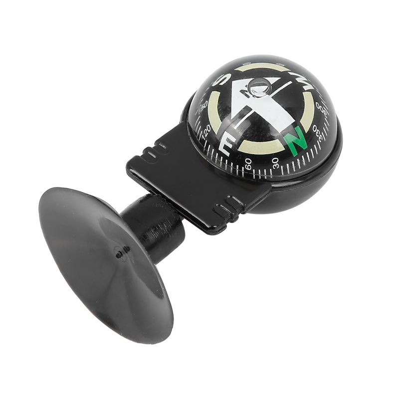 Unique Bargains Car Compass Ball Sucker Dashboard Mount Navigation Black 1 Pc, 3 of 6