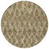 Brown Beige And Tan Geometric Washable Indoor Outdoor Area Rug - 4 of 4