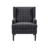 TOAOTBNBO Solid Wood Accent Chair with High Back, Modern Armchair with High Density Foam Upholstered Chair Comfy Lounge Chair for Bedroom - 2 of 4