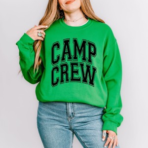 Simply Sage Market Camp Crew Varsity Sweatshirt - 1 of 4