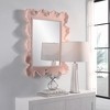 Uttermost Sea Coral Pink Mirror - 4 of 4