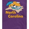 Men's - Peanuts - North Carolina Lucy Short Sleeve Graphic T-Shirt - 2 of 4