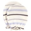 Hudson Baby Infant Boys Cotton Scratch Mittens, Royal Safari, 0-6 Months - 2 of 4