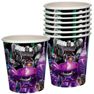 Treasures Gifted Transformers Party Supplies - Decepticons Cups - 24 Pack - 1 of 4