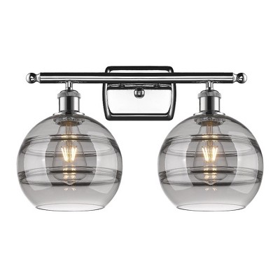 Rochester - 2 Light Bath Vanity In Industrial Style-10.88 Inches Tall and 18 Inches Wide