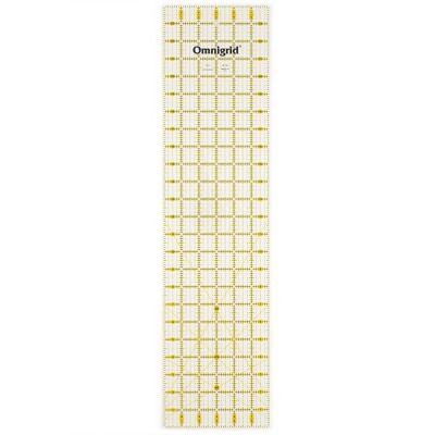 Omnigrid 6" x 24" Rectangle Quilting and Sewing Ruler
