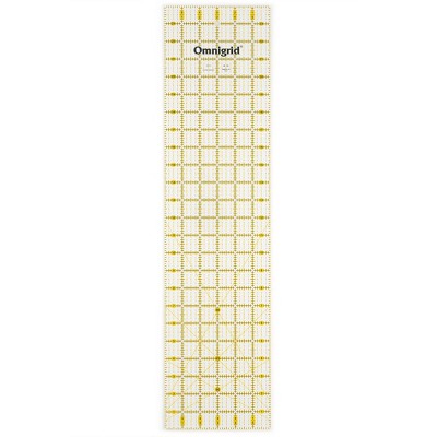 Omnigrid 6 X 24 Non-slip Rectangle Quilting Ruler : Target