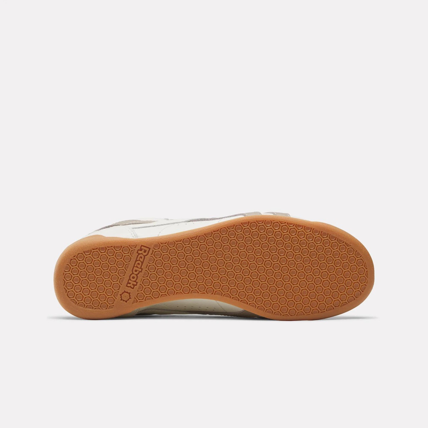 Женские кроссовки Reebok Freestyle Lo Shoes Size 6.5 Chalk/Grainy Grey/Gum, цвет: Серый — фото 5