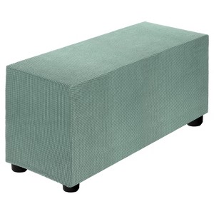 Unique Bargains Polyester Rectangular Stretchy Elastic Stool Cover - 1 of 4