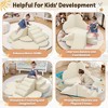 Whisen 6-Piece Kids Soft Play Foam Climbing and Crawling Blocks Set with Anti-Flip Design, Indoor Playground Toy Gift for Toddlers - 2 of 4