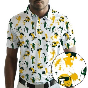 Men's Cheeseheads Golf Polo Limited Edition - Yatta Golf - 1 of 3