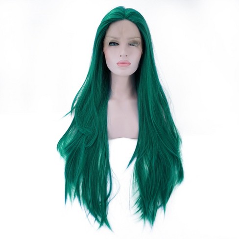 Unique Bargains Long Straight Hair Lace Front Wigs For Women With