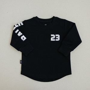 Kids Baller Long Sleeve Tee Shirt - Olive + Scout - 1 of 4
