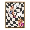 Kate & Laurel All Things Decor 18"x24" Go Girl Black Framed Canvas by Honey Island Studio Bright Gold - 2 of 4