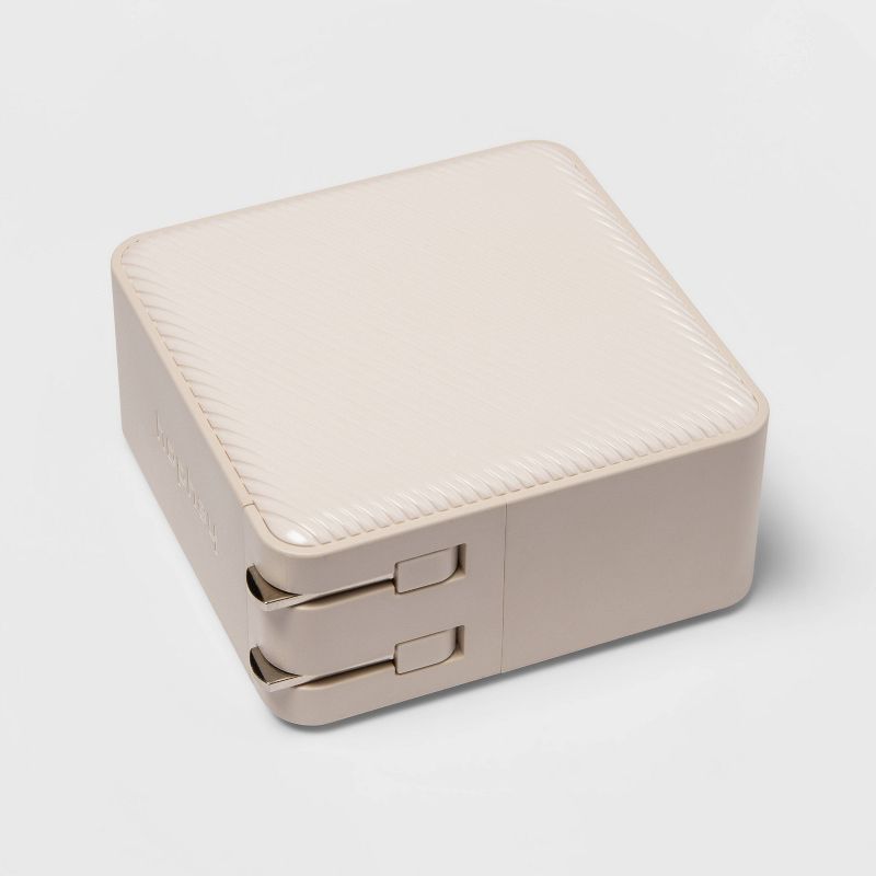 68W GaN Charger - heyday&#8482; Stone White, 4 of 5