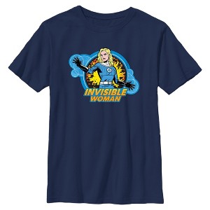 Boys The Fantastic Four: First Steps Invisible Woman Power in Action T Shirt - 1 of 4