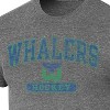 NHL Hartford Whalers Men's Gray Vintage Tri-Blend T-Shirt - 3 of 3