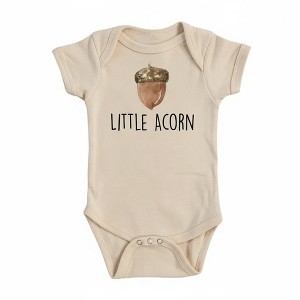 Acorn Oak Newborn Baby Onesie® Bodysuit GS1 - 1 of 4