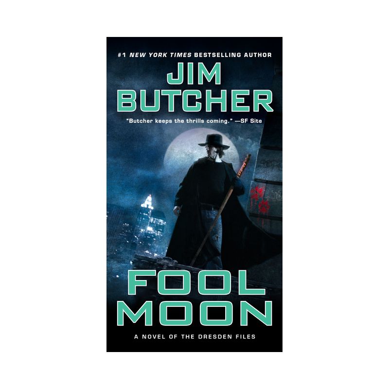 Fool Moon - (Dresden Files) by  Jim Butcher (Paperback), 1 of 2