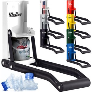 McKay Metal Can Crusher, Heavy-Duty Wall-Mounted Smasher for Aluminum Seltzer, Soda, and Bottles for Recycling - 12 oz and 14 oz Sizes - 1 of 4