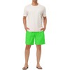 TATT 21 Men's Summer Casual Beach Drawstring Waist Surfing Mesh Lining Swim Shorts - image 2 of 4