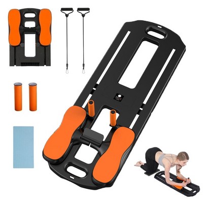 Foldable Pilates Board for Home Workout - Pilates Reformer Board,Multifunctional Ab & Core Exercise Machine