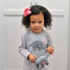 Girl Valentine Elephant Tee - Melange de Blanc - 2 of 2