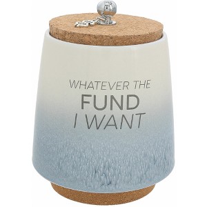 Pavilion Gift Company - Whatever I Want - 6.5" Ceramic Savings Bank - Decorative Banks - 1 of 4