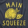 Mens Main Squeeze T Shirt Funny Best Friend Lemon Joke Tee For Guys - Crazy Dog Men's T Shirt - 2 of 4