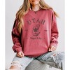 Simply Sage Market Women's  Garment Dyed Graphic Sweatshirt Embroidered Utah Sego Flower - 2 of 4