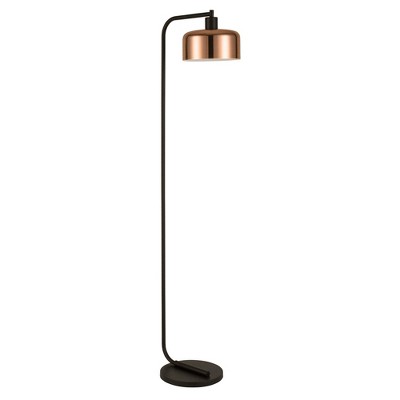 Hudson and Canal 57" Tall Floor Lamp with Metal Shade