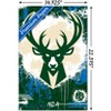 Trends International NBA Milwaukee Bucks - Maximalist Logo 23 Unframed Wall Poster Prints - 3 of 4