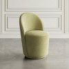 Jofran,Landon Mid-Century Modern Upholstered Swivel Dining Chair (Set of 2) - 4 of 4