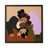Studio 1514 Brooklyn Sisterhood Framed Wall Canvas Black/Brown - Deny Designs - 4 of 4