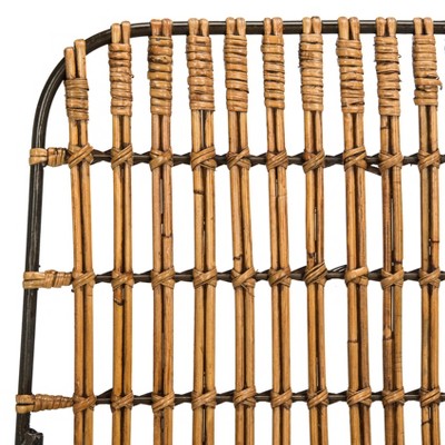 Transitional Windsor Low Slat Side Chair in Natural Brown Wash